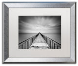 'Withstand' Silver Framed Canvas Art by Michael de Guzman