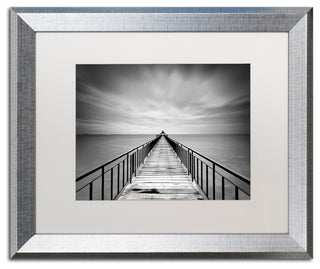 'Withstand' Silver Framed Canvas Art by Michael de Guzman