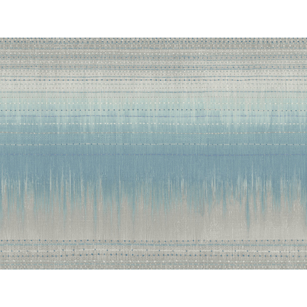 Desert Textile Wallpaper, Blue