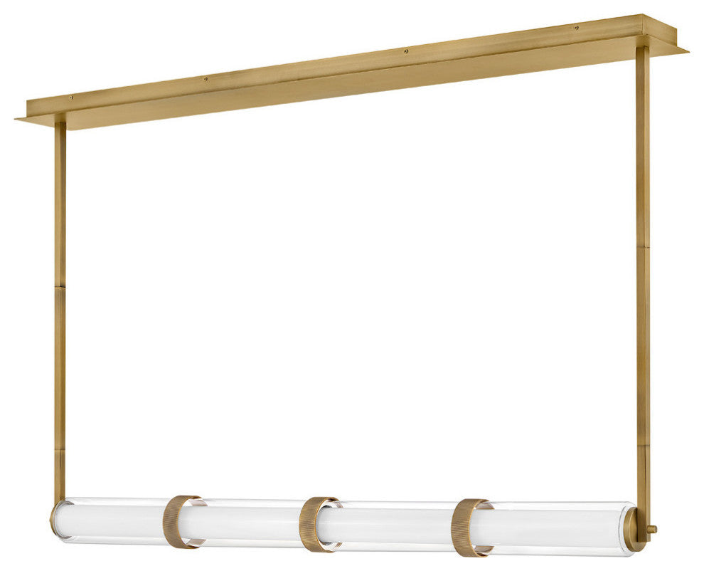 Fredrick Ramond Cy Large Linear, Lacquered Brass