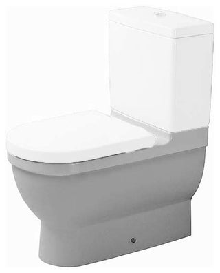 Duravit Starck 3 Close, Coupled Toilet Bowl Dual Flush White