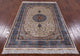 High End Persian 100% Silk Hand Knotted Rug 4' 0" X 6' 0'' Q4836