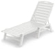 Polywood Nautical Chaise, White