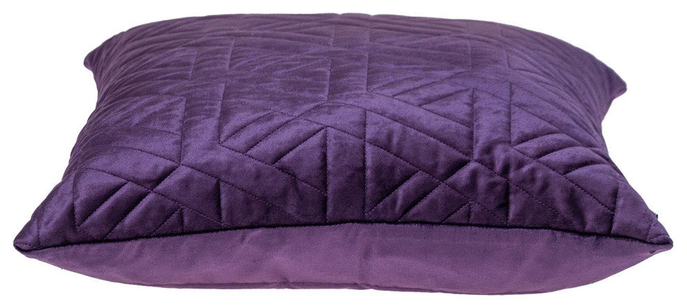 Parkland Collection Delta Purple Throw Pillow