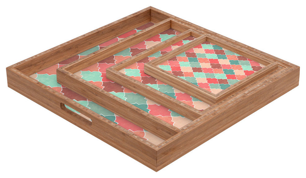 Jacqueline Maldonado Morocco Pastel Square Tray