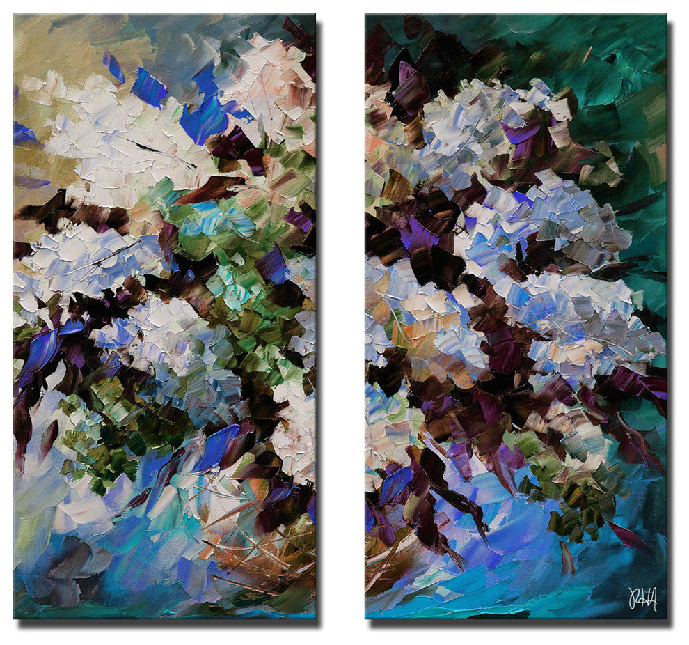 INKD LI Canvas Art, 40"x20" 2-Panels