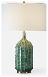 Uttermost Bixby Green Table Lamp