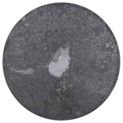 vidaXL Table Top Dining Table Top Replacement for Office Gray Ã˜23.6"x1" Marble
