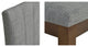 510 Design Everly Upholstered Channel-back Dining Chair Set of 2, Gray