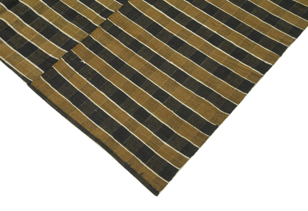 Rug N Carpet - Handwoven Oriental 5' 4'' x 8' 11'' Unique Wool Kilim Rug