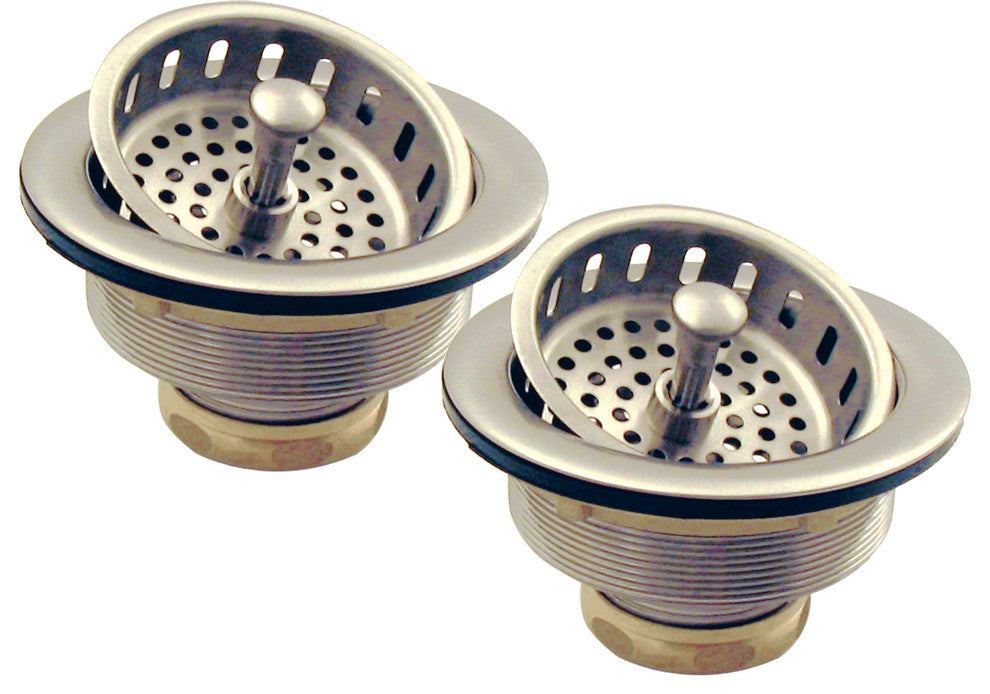 31.5" Undermount Stainless Steel 30/70 Double Bowl Kitchen Sink and Faucet Set