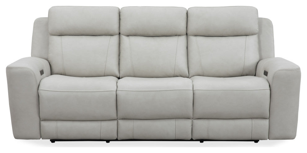 Parker Living Calgary Power Reclining Sofa and Recliner, Stone