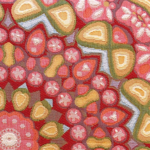Pillow Decor - Kaleidoscope Rose 19 x 19 Throw Pillow