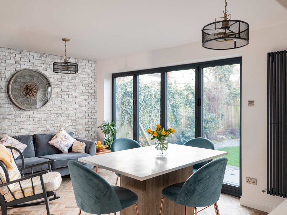 Old Chicago Brick Faux Brick Wall Panel, Old Chicago Brickpanel, Whitewash Brick