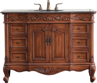 Traditional Teak Bathroom Vanity Set