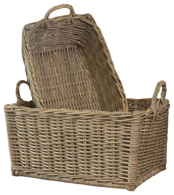 Normandy Laundry Baskets, Set of 2