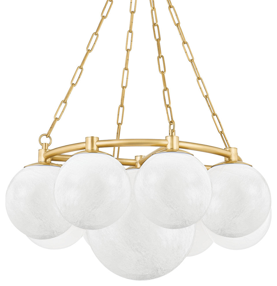 Thornwood 9 Light Chandelier, 29"