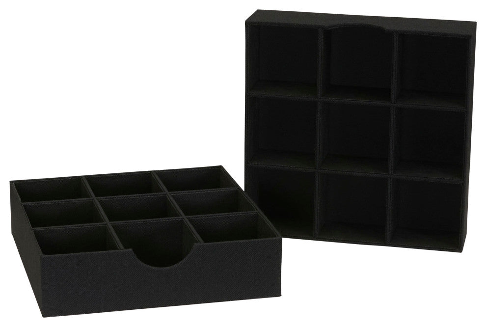 9-Compartment Drawer Organizers