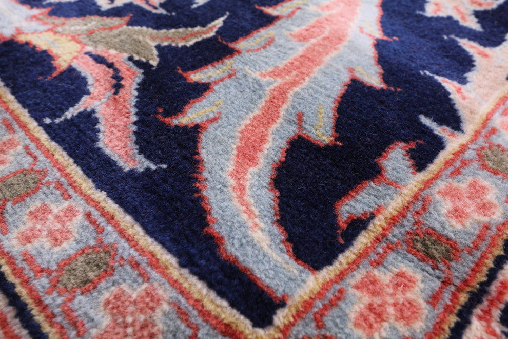 11' 10" X 19' 3" Persian Sultanabad Handmade Wool Rug Q9454