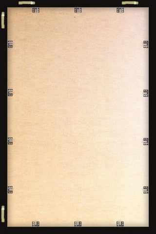 "Line Face Illusion" Framed Painting Print, 24x36