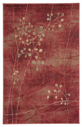 Nourison Somerset 3'6" x 5'6" Flame Rustic Indoor Area Rug