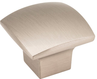 Jeffrey Alexander 431 Sonoma 1-3/16" Square Contemporary Cabinet - Satin Nickel