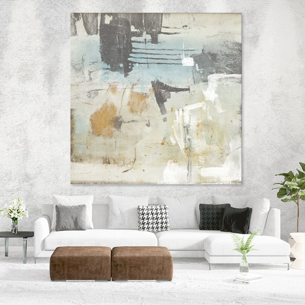 "Fission I" Fine Art Giant Canvas Print, 54"x54"