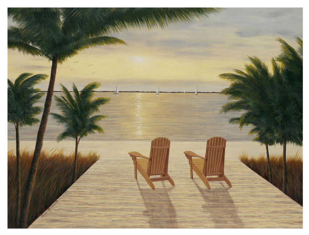 "Days End" Digital Paper Print by Diane Romanello, 26"x20"