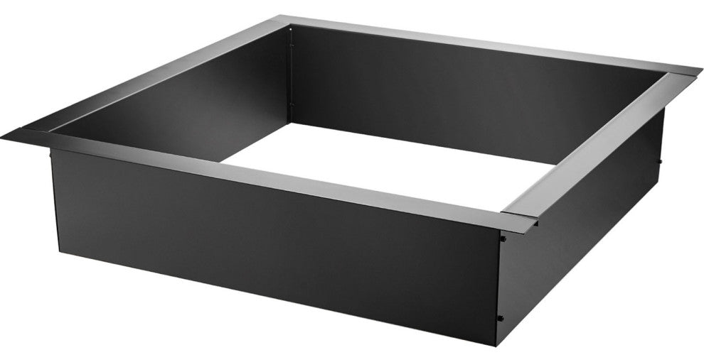 VEVOR Fire Pit Liner Steel Fire Ring 42" Square Fire Pit Insert for Outdoors