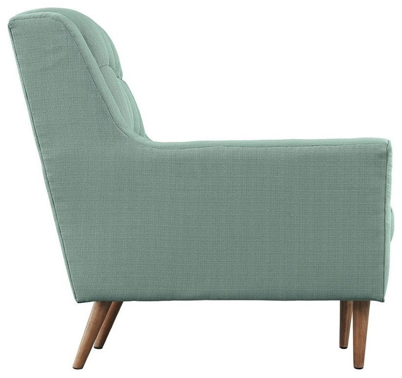 Modern Laguna Response Upholstered Fabric Armchair