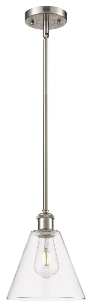 Innovations 516-1S-SN-GBC-82 1 Light Pendant, Brushed Satin Nickel