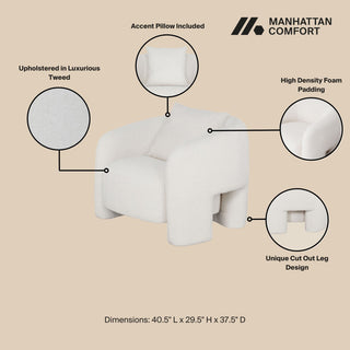 Manhattan Comfort Sylvia Accent Chair