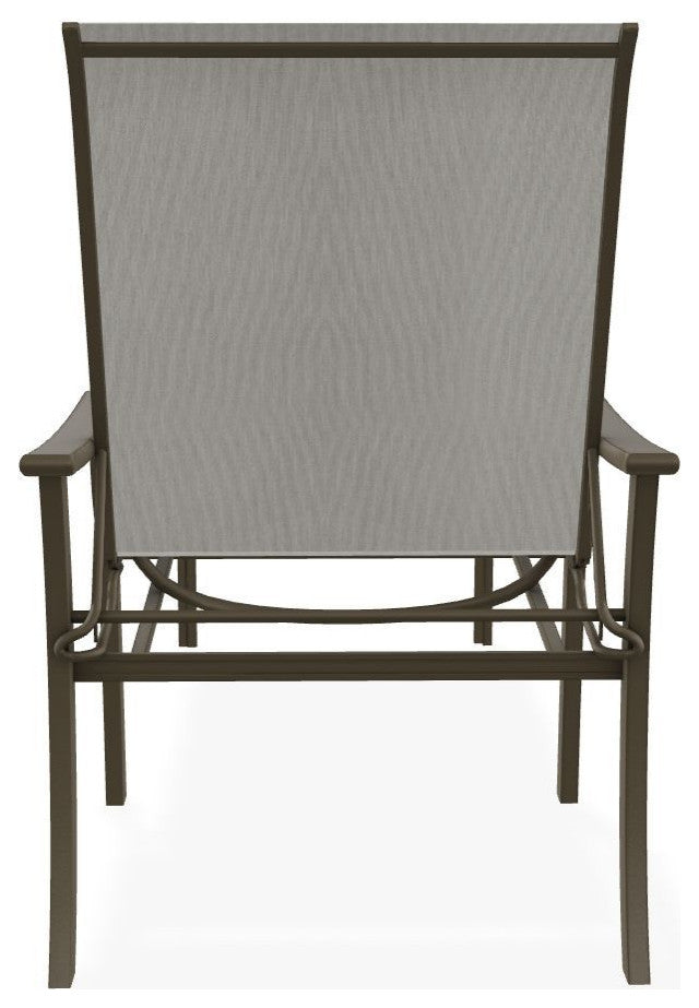 St. Catherine Sling 4-Position Outdoor Chaise Lounge, Augustine Oyster/Beachwood