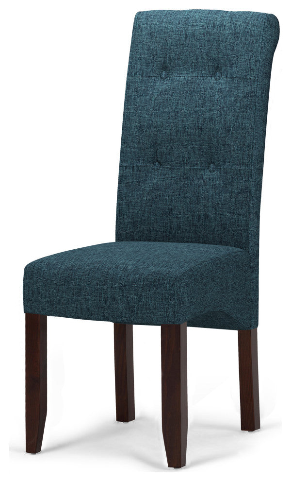 Cosmopolitan Solid Hardwood 9 Piece Dining Set, Denim Blue