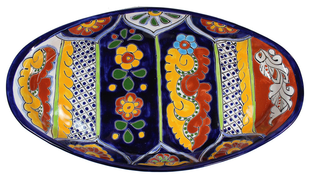 Oval Serving Platter, 17.50"x10', D