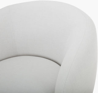 Galey Alix x Livabliss Finlayson GALS-001 Chair,29"H x 35"W x 34"D, Beige Base