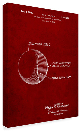 "Billiard Ball" by Cole Borders, Canvas Art, 32"x24"