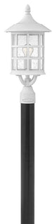 Hinkley Freeport Medium Post Top Or Pier Mount Lantern, Textured White