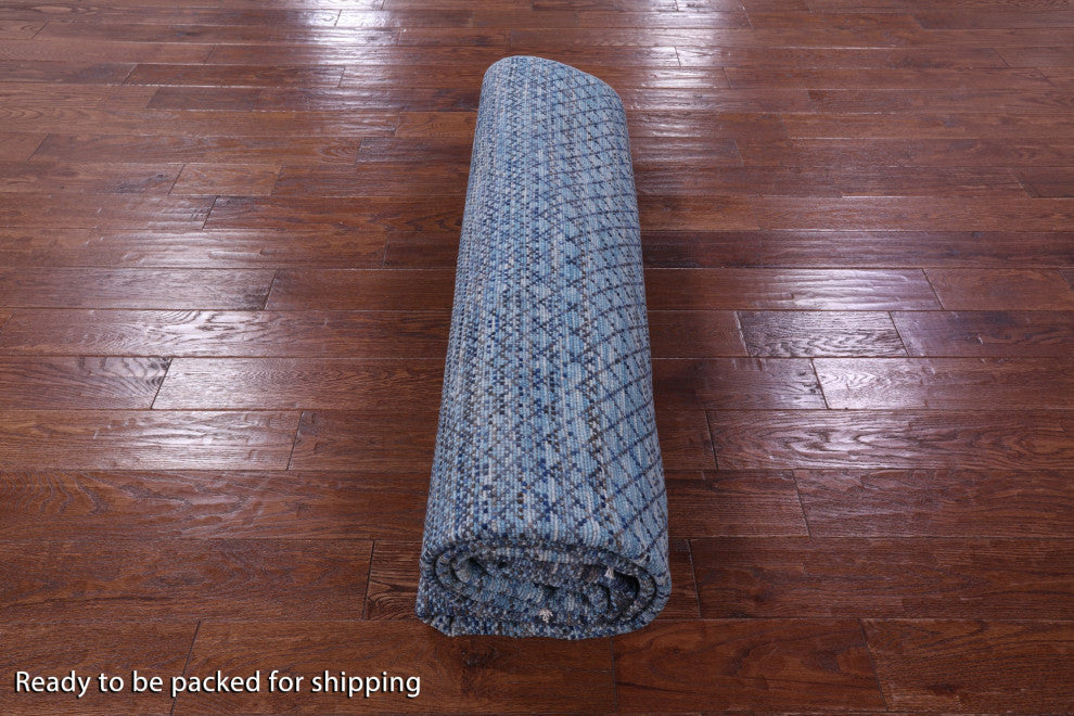 Savannah Grass Hand Knotted Wool Rug 8' 0" X 9' 11" - Q13238
