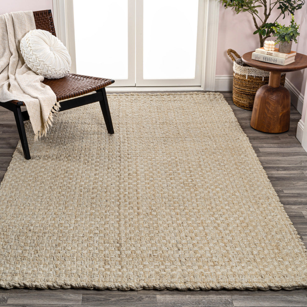 Estera Hand Woven Boucle Area Rug, 4 Ft. X 6 Ft.