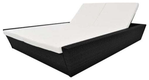 vidaXL Outdoor Lounge Black