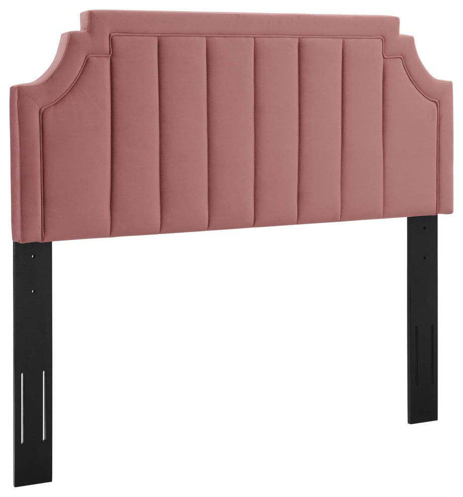Alyona Channel Tufted Performance Velvet King/California King Headboard