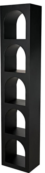 Matte Black Metal Traditional Floor Lamp