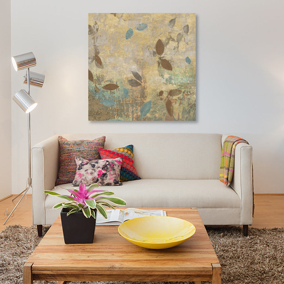 "Nature''s Rhythm I" by Erin Lange, Canvas Print, 37"x37"