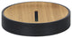 Matte Black Bamboo Bath and Spa Accessory, Soap Dish, Kyoto