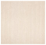 Safavieh Couture Natura Collection NAT620 Rug, Ivory, 12'x12' Square