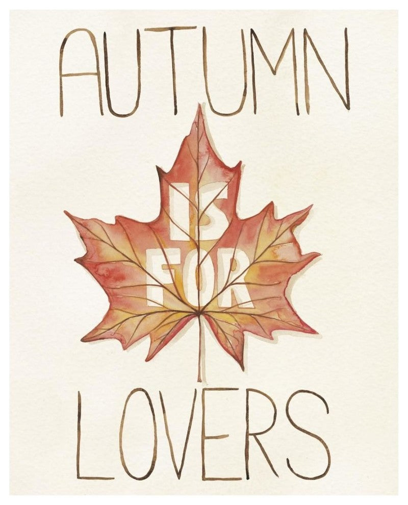 "Autumn Love II v.2" Digital Paper Print by Elyse DeNeige, 18"x22"