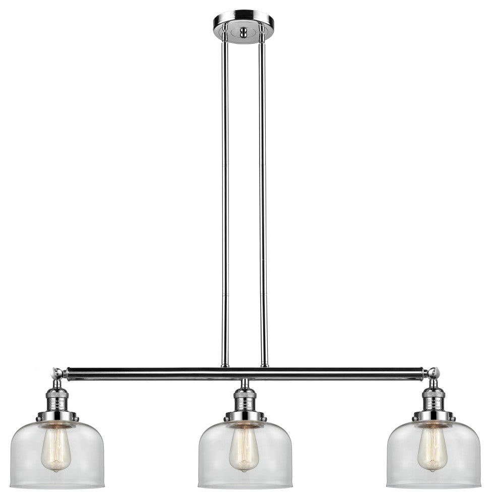 Innovations Lighting 213-Pn-G72-Led 3 Light Dimmable Led Island Light