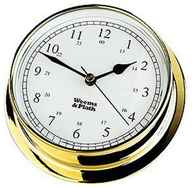 Weems and Plath Brass Endurance 125 Quartz Clock