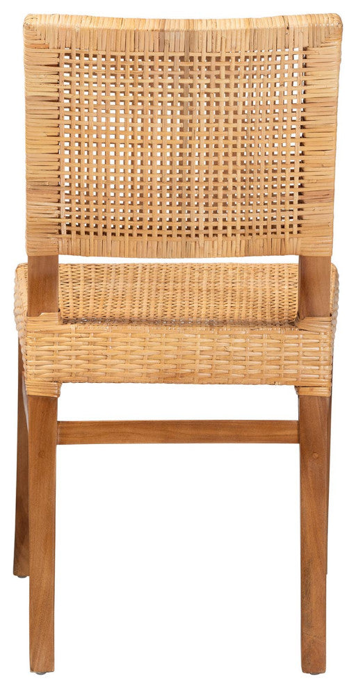 Leighton Modern Bohemian Collection, 2-Piece Dining Chair Set